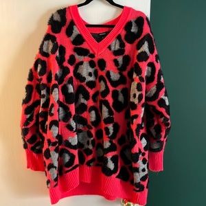🩷🐆Torrid Leopard Sweater 3X🐆🩷